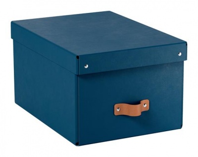 Úložný box, veľkosť M, LEITZ "Puro", modrý