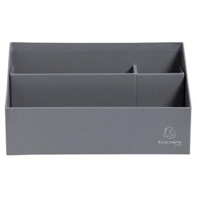 Stolový organizér, EXACOMPTA "Teksto", sivý