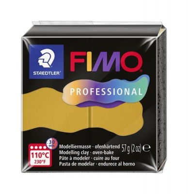 Modelovacia hmota, 57 g, vypaľovacia, FIMO "Professional", okrová