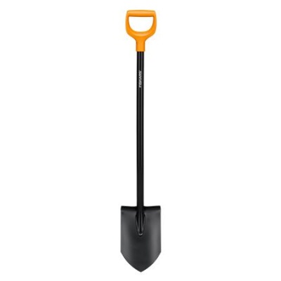 Rýľ, špicatý, FISKARS "Solid", čierna