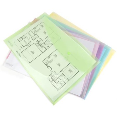 Obal na patent, A3, PP, RAPESCO, mix farieb