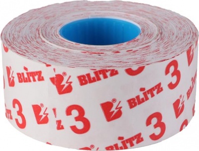 Cenová páska, 22x16 mm, BLITZ, biela
