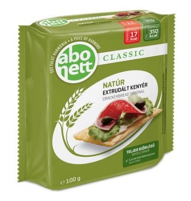 Abonett extrudovaný chlieb , 100 g, natur