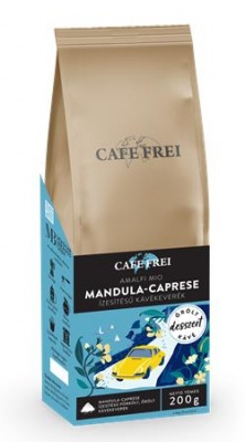 Káva, pražená, mletá, 200 g, CAFE FREI „Amalfi Mio“, caprese s mandľami