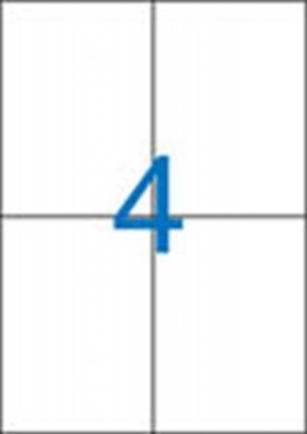 Etikety, univerzálne, 105x148 mm, VICTORIA PAPER, 400 etikiet/bal