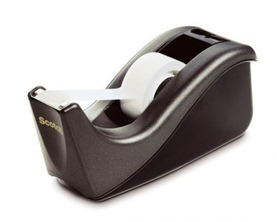 Stolný dávkovač lepiacej pásky, 3M SCOTCH "C60", čierny