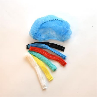 Zdravotná sieťka na vlasy, harmonikový tvar, čierna