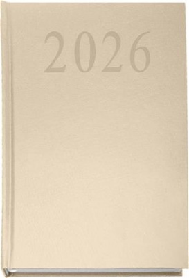 Diár "STANDARD", A5, denný, 2026, béžová