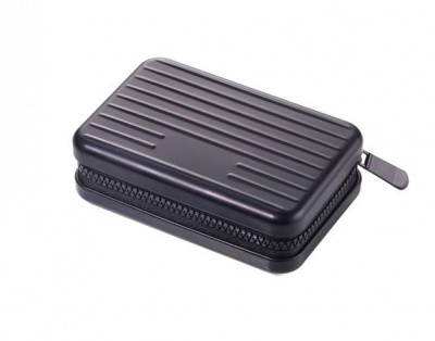 Držiak na bankové karty, 20 ks, s RFID ochranou, TROIKA, čierny