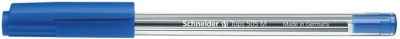 Guľôčkové pero, 0,5 mm, s vrchnákom, SCHNEIDER "Tops 505 M", modré
