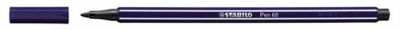 Popisovač, 1 mm, STABILO "Pen 68", tmavomodrý
