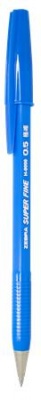 Guľôčkové pero, 0,21 mm, s vrchnákom, ZEBRA "H-8000", modrá