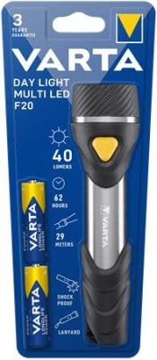 Svietidlo, LED, 2xAA, VARTA "Day Light F20"
