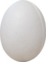 Polystyrénové vajíčko, 60 mm, 10 ks