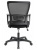 Kancelárska stolička, s opierkami, čierne čalúnenie, sieťové operadlo, čierny podstavec, MaYAH  "Vega", čierna