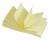 Samolepiaci bloček, "Z", 76x76 mm, 100 listov, DONAU, žltá