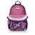 Školská taška, so zipsom, GABOL "Kokoro", fialová, so srdiečkami