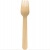 Vidlička, drevená, 16,5 cm, 100 ks