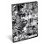Zošit, A4, čistý, 32 listov, LIZZYSULI,  "Street Rules"
