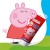 Prstové farby, STAEDTLER "Noris® junior 8814", Peppa Pig, 4 farby