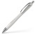 Guľôčkové pero, 0,7 mm, stláčací mechanizmus, SCHNEIDER "Slider Rave XB", strieborná sivá