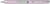 Guľôčkové pero, 0,24 mm, teleskopické, baby ružové telo, ZEBRA "SL-F1", modré