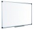 Biela tabuľa, smaltovaná, matná,  120x180 cm, hliníkový rám, VICTORIA VISUAL